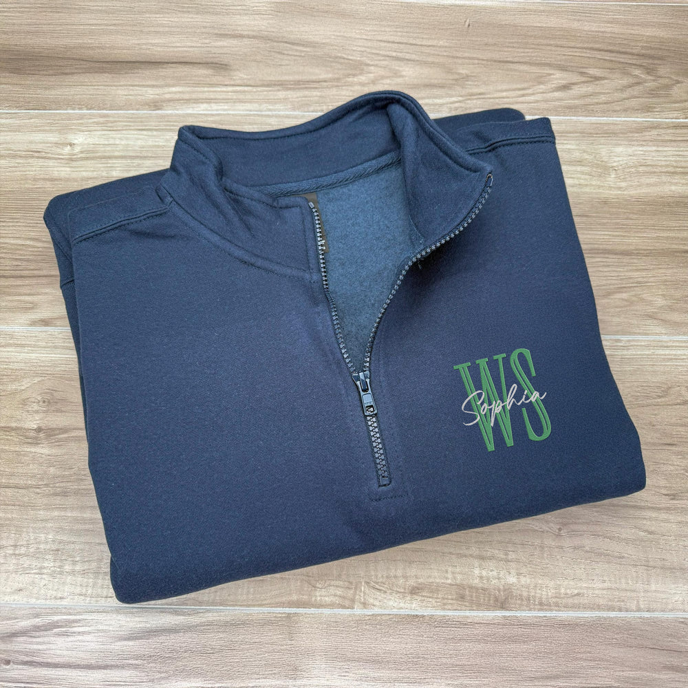 Personalized Nurse Job Title Quarter Zip Sweatshirt Gift For Nurse LM32 899125