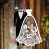 First Christmas Married Personalized Wedding Acrylic Ornament Christmas Gift CH07 896928