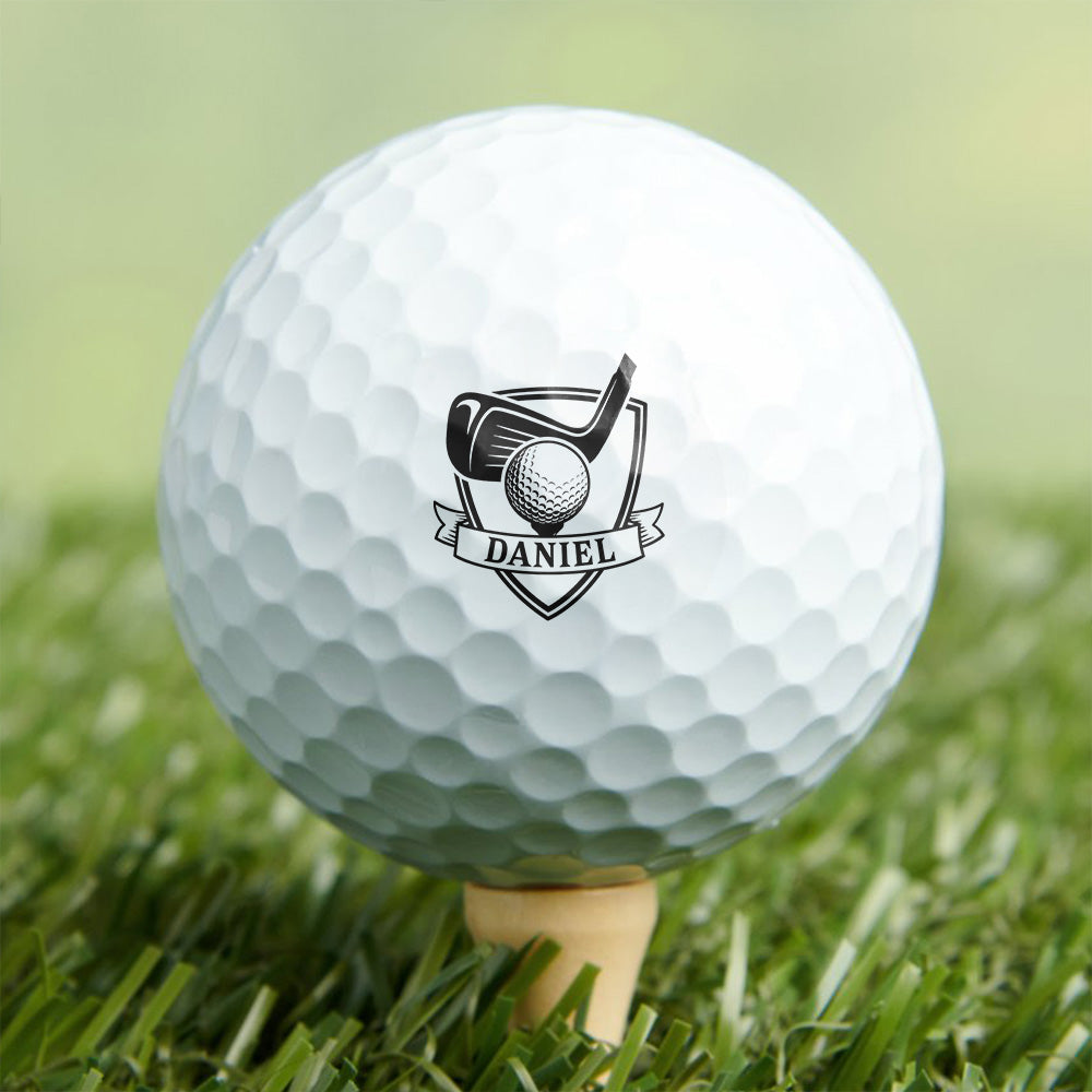 Personalized Golf Ball Stamp With Custom Name for Golf Fans CH07 910010
