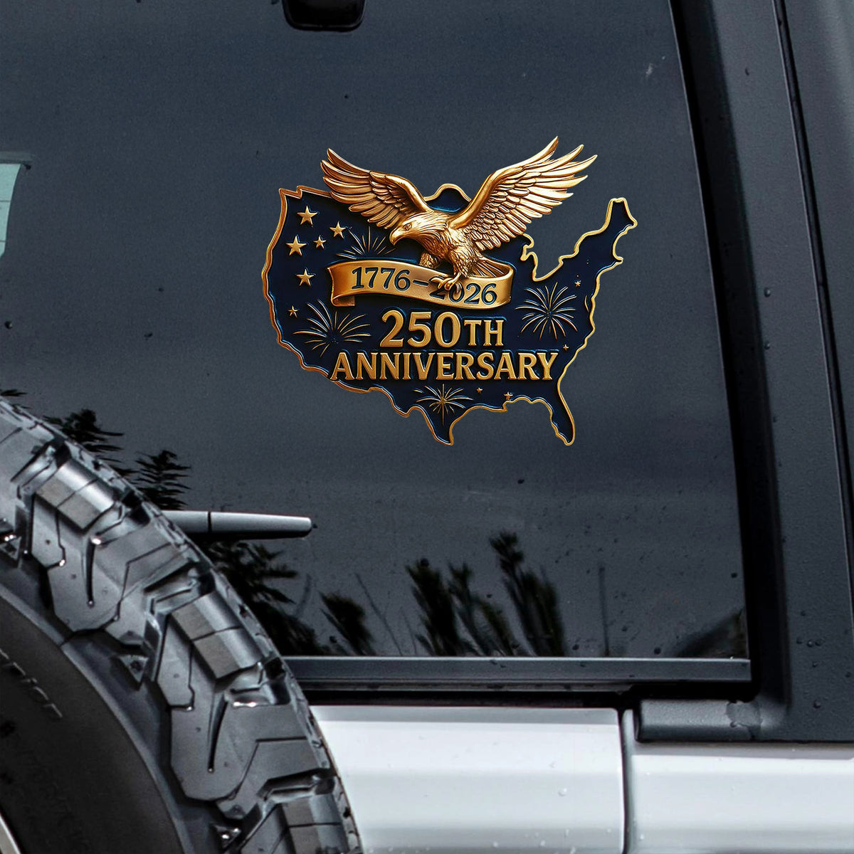 250th U.S Anniversary Car Sticker HO82 900690