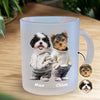 Custom Photo And Name Dog Glass Mug For Dog Pet Lovers CH07 896658