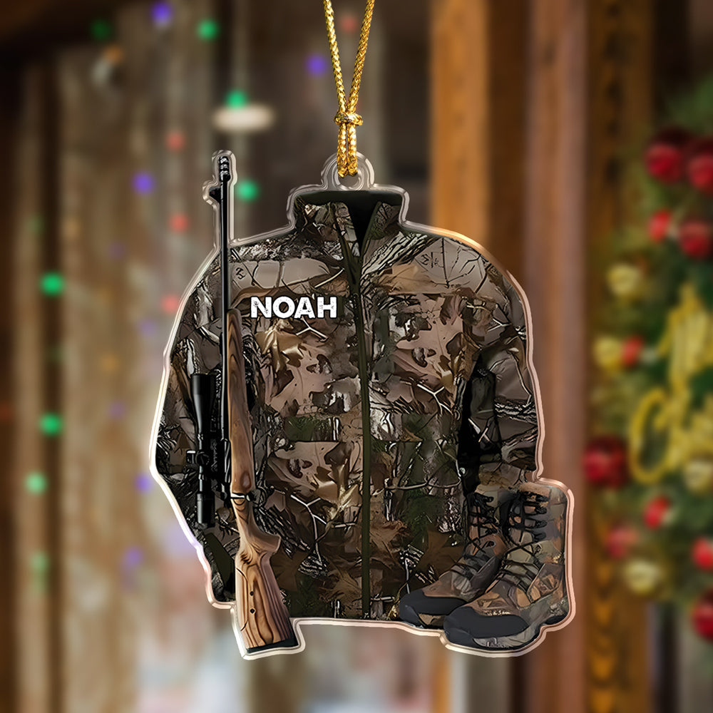 Personalized Custom Name Acrylic Ornament For Hunter TH10 894947