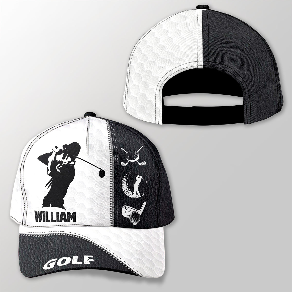 Personalized Custom Name AOP Cap Golf Style For Golf Lover TH10 898153