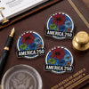 America 250 Fireworks Acrylic Pin TH10 169315