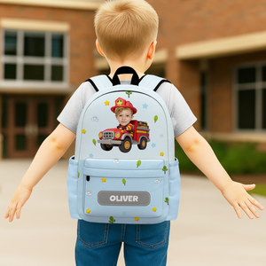 Custom Kid Photo Personalized Backpack Back To School Gift For Kids, Daughter Or Son LM32 895005