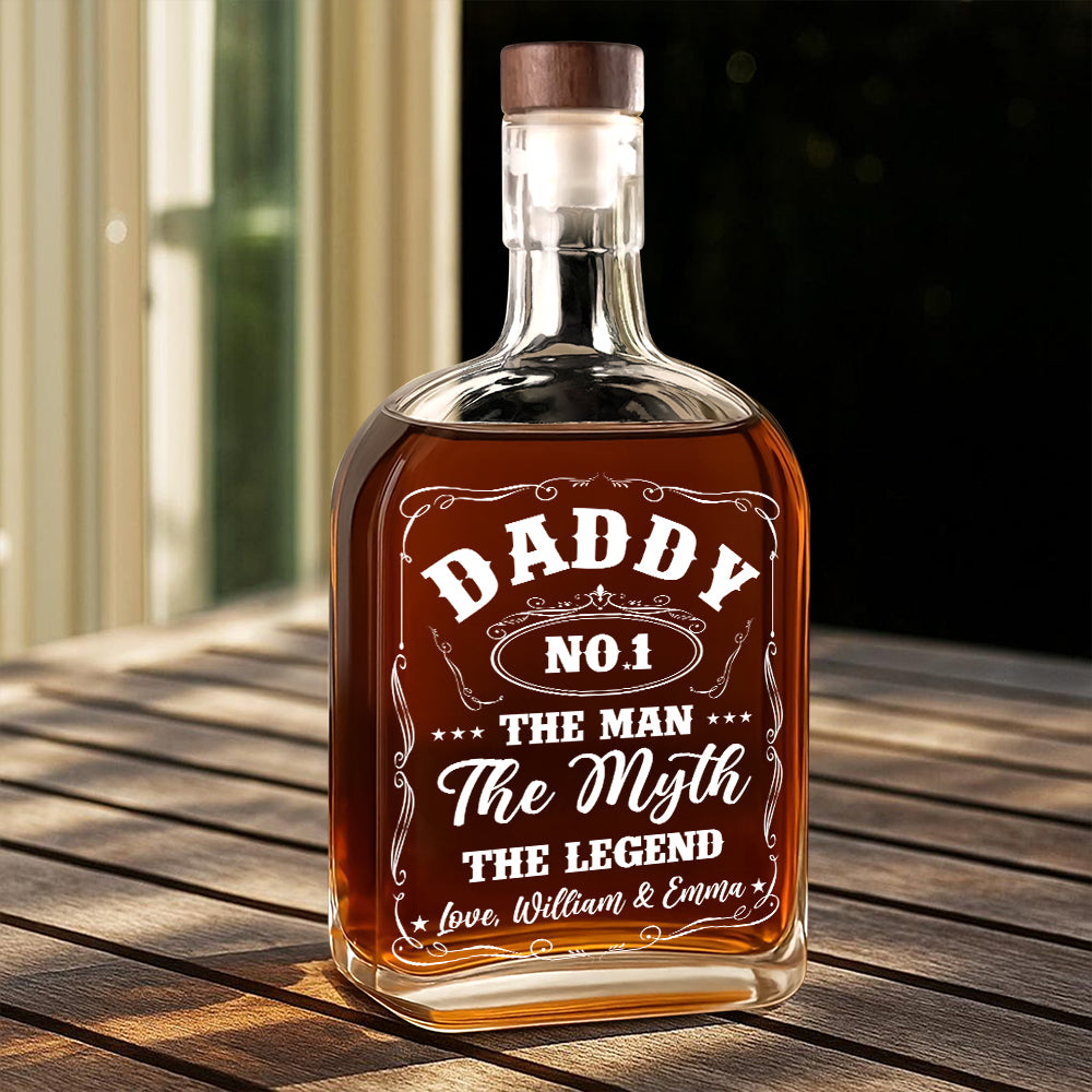 The Man The Myth The Legend Whiskey Bottle For Dad TH10 894019