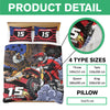 Custom Name And Number - Personalized Motocross Quilt Bedding Set LM32 897289