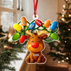 Personalized Our Reindeer Crew Acrylic Ornament For Christmas TH10 894937