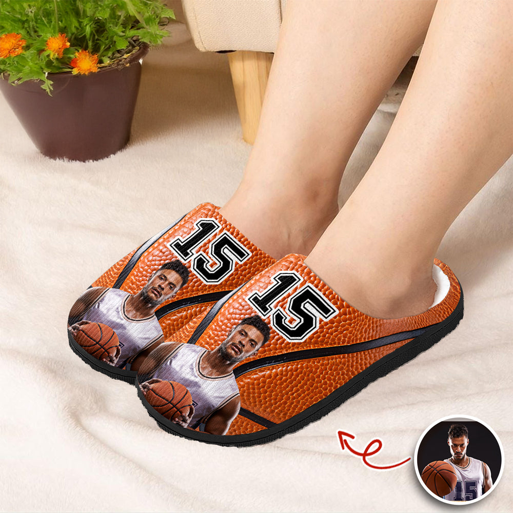 Custom Portrait Photo Baseball Sports And Accessories Slippers HO82 894934