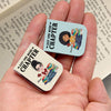Just One More Chapter Personalized Leather Magnetic Bookmark Gifts For Book Lovers CH07 899522
