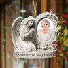 Custom Photo Forever In My Heart Memorial Acrylic Ornament HA75 897870