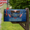 Custom Family Name 250 Years of Freedom 1776–2026 Semiquincentennial Mailbox Cover LM32 897831