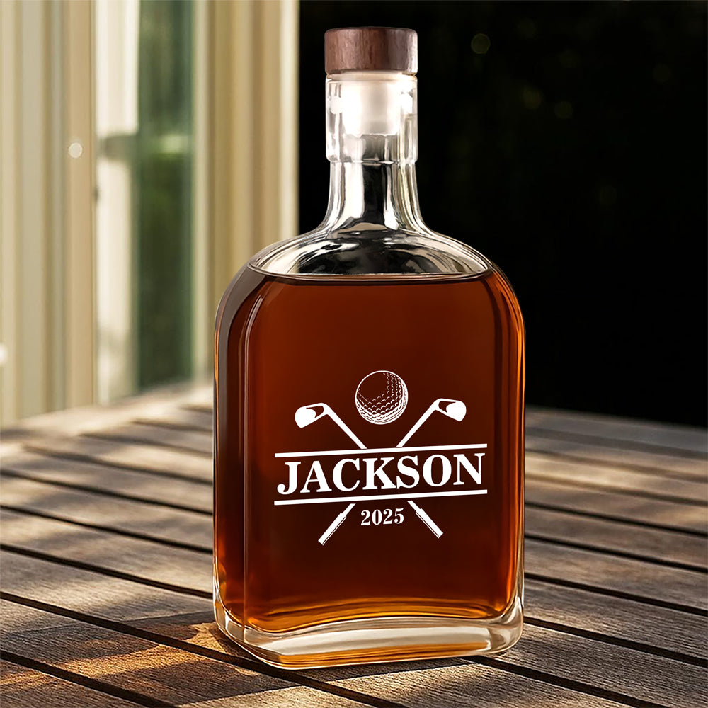 Personalized Golf Whiskey Bottle Gift For Golfer, Golf Lovers HA75 898552