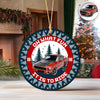 Custom Car Photo Oh What Fun It Is To Ride Ceramic Ornament Gift For Men, Car Lovers HA75 897654