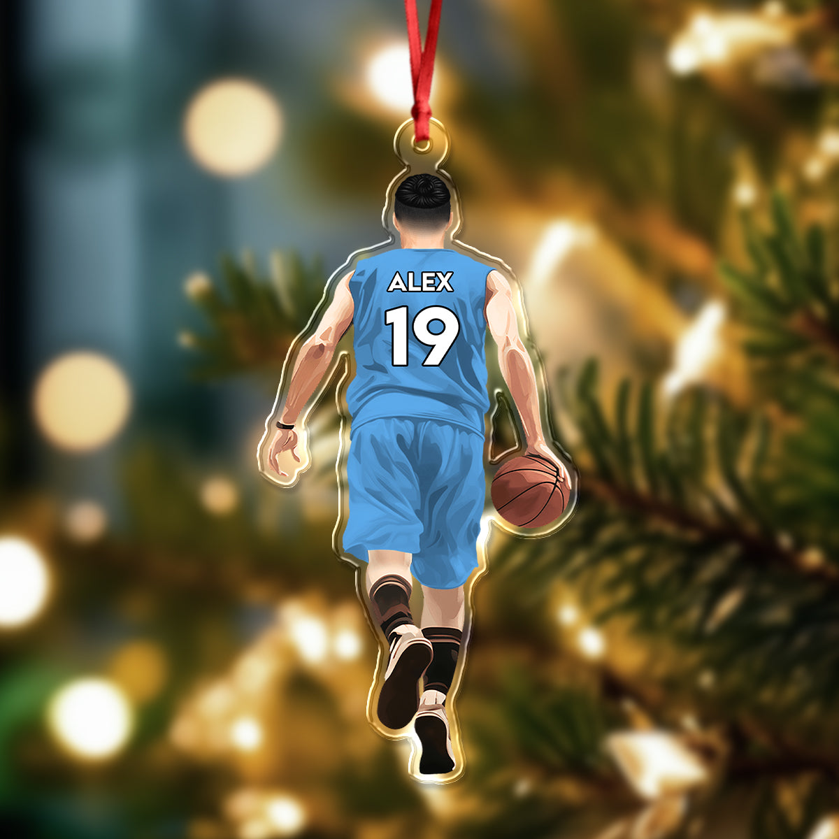 Personalized Basketball Player Acrylic Ornament Gift For Basketball Lovers LM32 895691