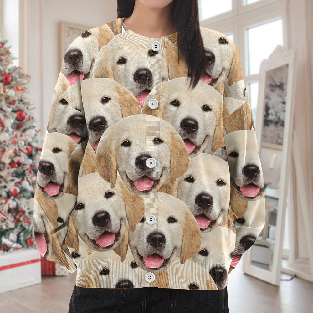 Custom Funny Dog Face Cardigan Gift For Dog Lovers CH07 899830