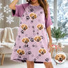 Custom Dog Face Photo Nightgown Gift For Dog Lovers CH07 910350