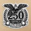 USA 250th Anniversary America 250 Years 1776-2026 Roll Sticker HA75 920670
