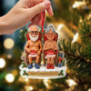 Custom Name  I Want To Grow With You, Personalized Funny Couple 2D Acrylic Ornament HO82 900280