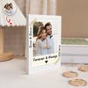 Custom Polaroid Couple Photo Forever & Always Building Brick Blocks CH07 910806