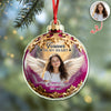 Custom Photo Forever In Our Hearts Memorial Acrylic Ornament HA75 897884