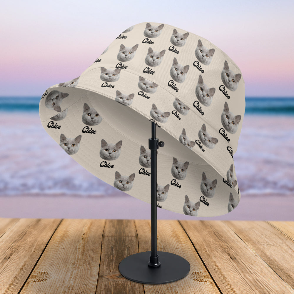 Custom Pet Photo Bucket Hat - Personalized Gift For Pet Lovers TH10 169465