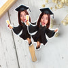 Custom Funny Face Graduation Class of 2026 Decoration Face Fan HO82 901922