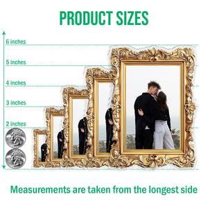 Custom Couple Photo Frame Acrylic Fridge Magnet Valentine's Gift For Couple CH07 910376