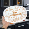 Personalized Name Wedding Party Unique Keepsake Platter LM32 893747