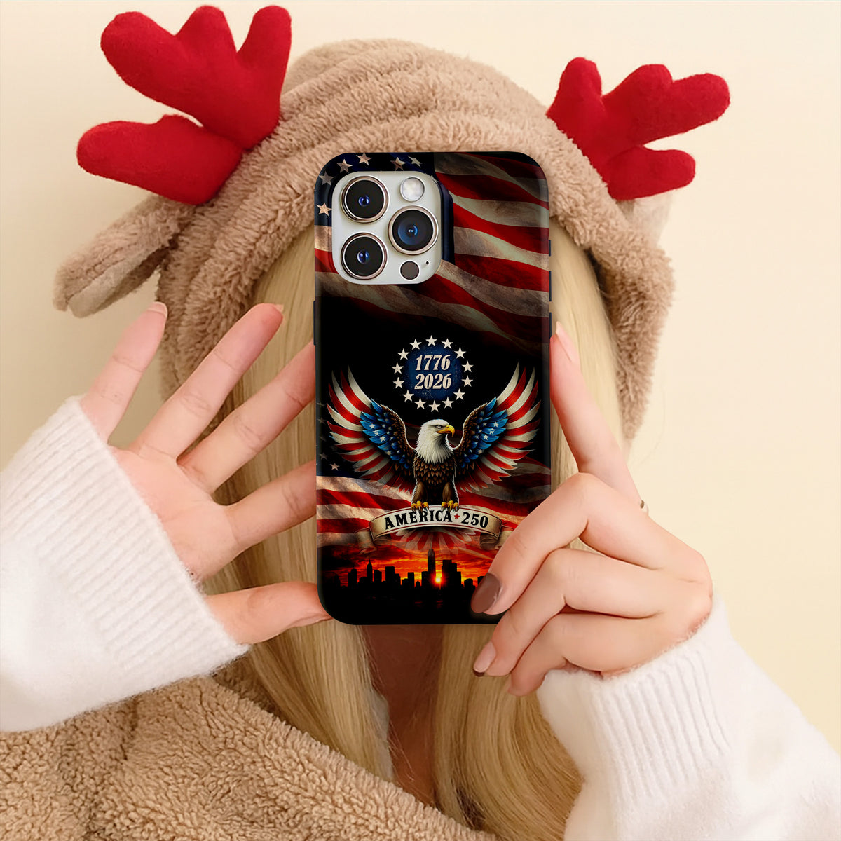 America 250th Anniversary 1776-2026 Patriotic Phone Case HA75 920204