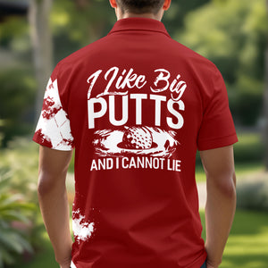 I Like Big Putts Custom Name Polo Shirt Funny Gift For Golfer CH07 895560