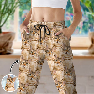 Custom Photo Funny Moment Cat Sweatpants HA75 897702