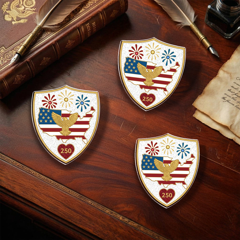 USA 250 With Eagle Acrylic Pin TH10 169313