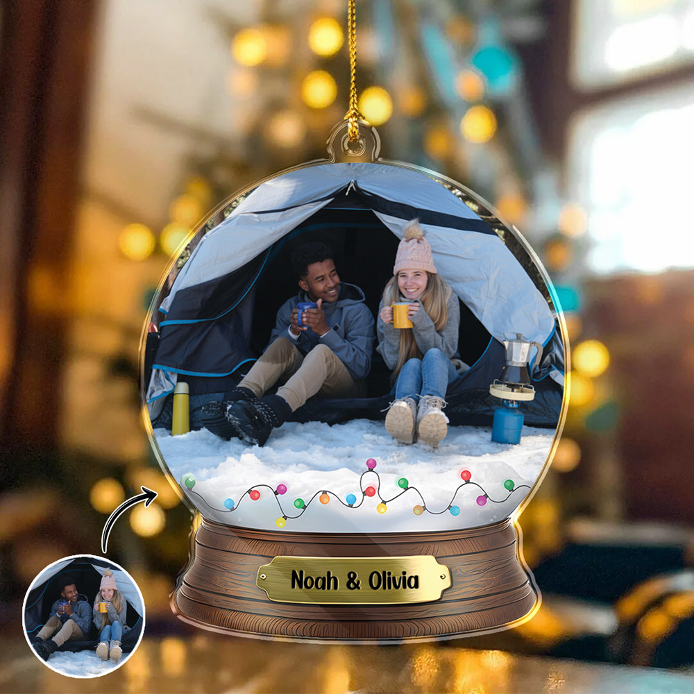 Custom Photo Making Memories One Campsite At A Time Acrylic Ornament TH10 894933