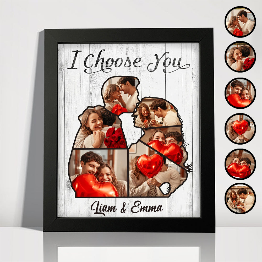 Custom Photo I Choose You Picture Frame For Couple TH10 898021