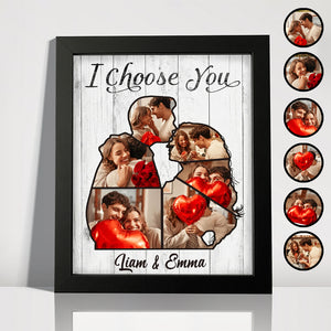 Custom Photo I Choose You Picture Frame For Couple TH10 898021