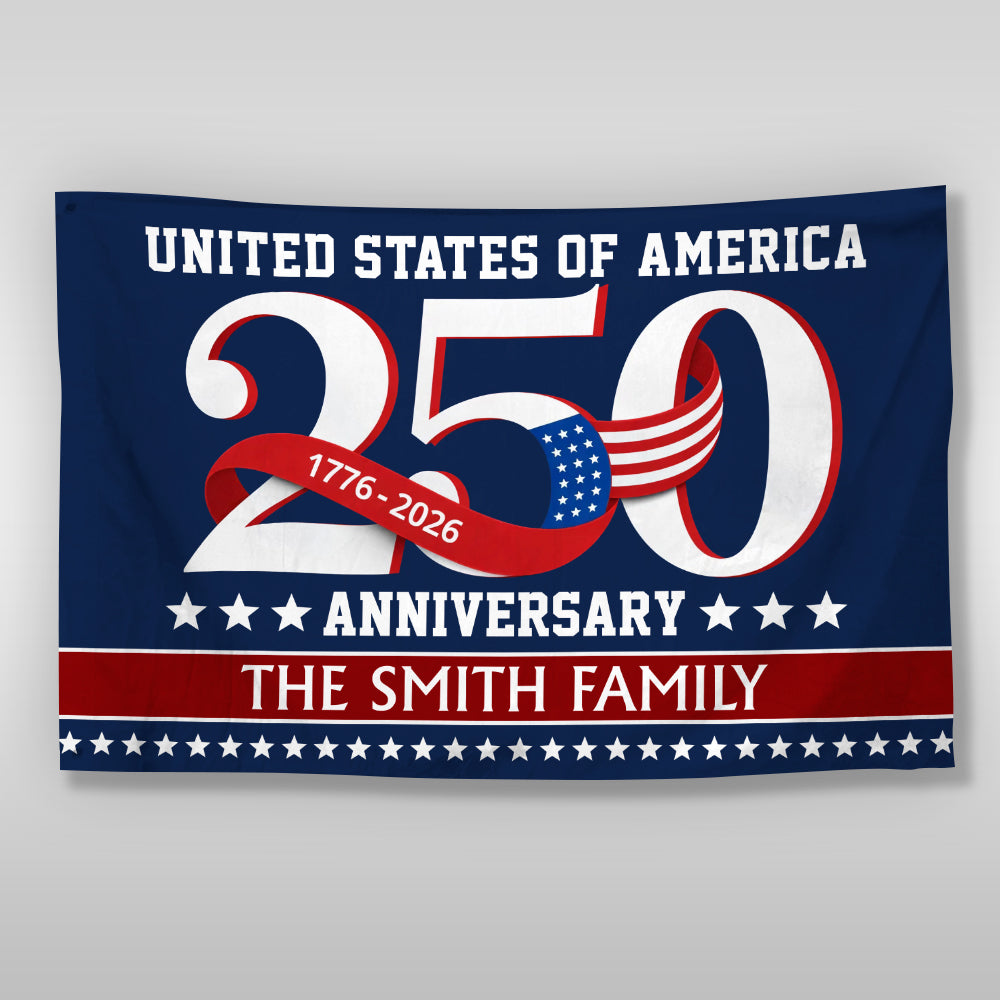United States of America 1776 2026 House Flag 250 Years Patriotic Gift Decor CH07 910126