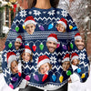 Custom Funny Face Photo Xmas Leds Family Ugly Sweater HO82 900076