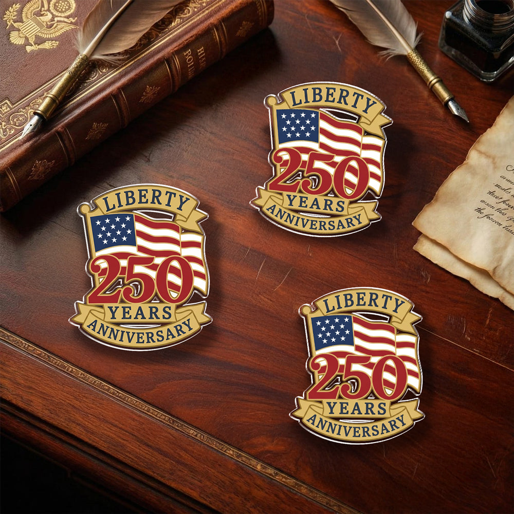 Liberty 250 Years Anniversary Acrylic Pin TH10 169311
