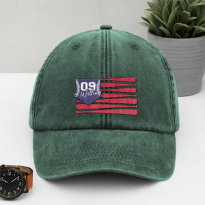 Custom Name For Baseball Player Washed Denim Baseball Cap TH10 894021