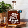 Classic Grandpa - Personalized Custom Vintage Car Whiskey Bottle LM32 895135