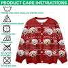 Custom Dog Cat Face Photo Ugly Cardigan For Dog/Cat Lover TH10 896585