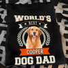 Custom Photo World's Best Dog Dad Dark Shirt CH07 896026