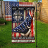 Custom Family Name God Family Country Patriot 1776-2026 Garden Flag CH07 910604