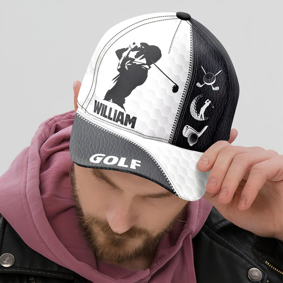 Personalized Custom Name AOP Cap Golf Style For Golf Lover TH10 898153