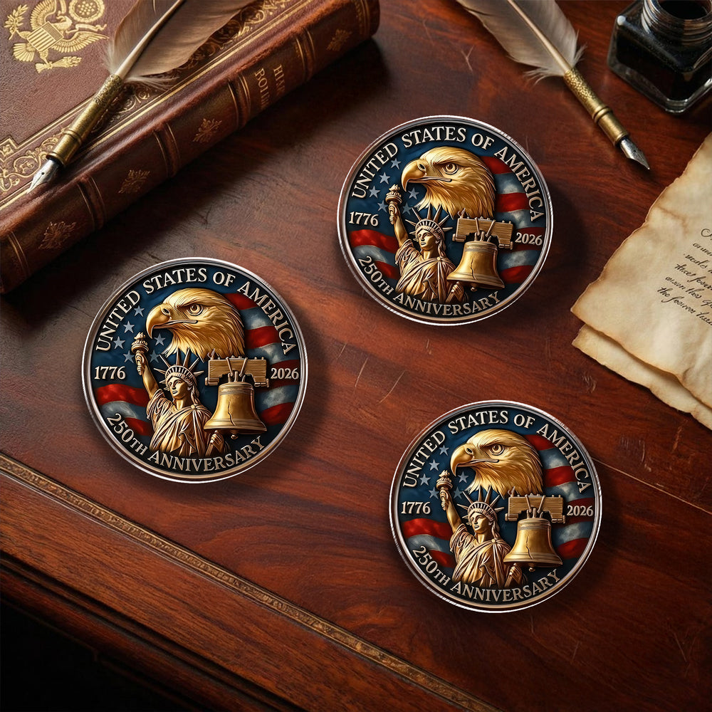 United State Of America 250th Anniversary Acrylic Pin TH10 169321