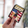 Custom Photo Drive Safe Dad Mom Car Visor Clip For Dog Lovers CH07 895946