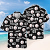 Custom Name And Number Hawaii Shirt For Baseball Player TH10 898197