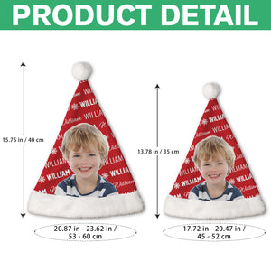 Custom Photo Santa Hat For Family Gift LM32 895081