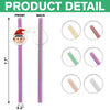 Custom Photo Christmas Party Colorful Straws LM32 895535